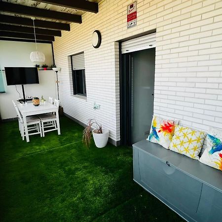 Apartamento Ático con Piscina y Vistas al Mar Parque Litoral Málaga Exterior foto