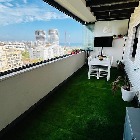 Apartamento Ático con Piscina y Vistas al Mar Parque Litoral Málaga Exterior foto