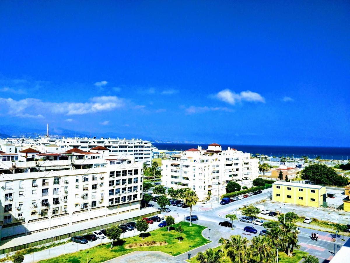 Apartamento Ático con Piscina y Vistas al Mar Parque Litoral Málaga Exterior foto